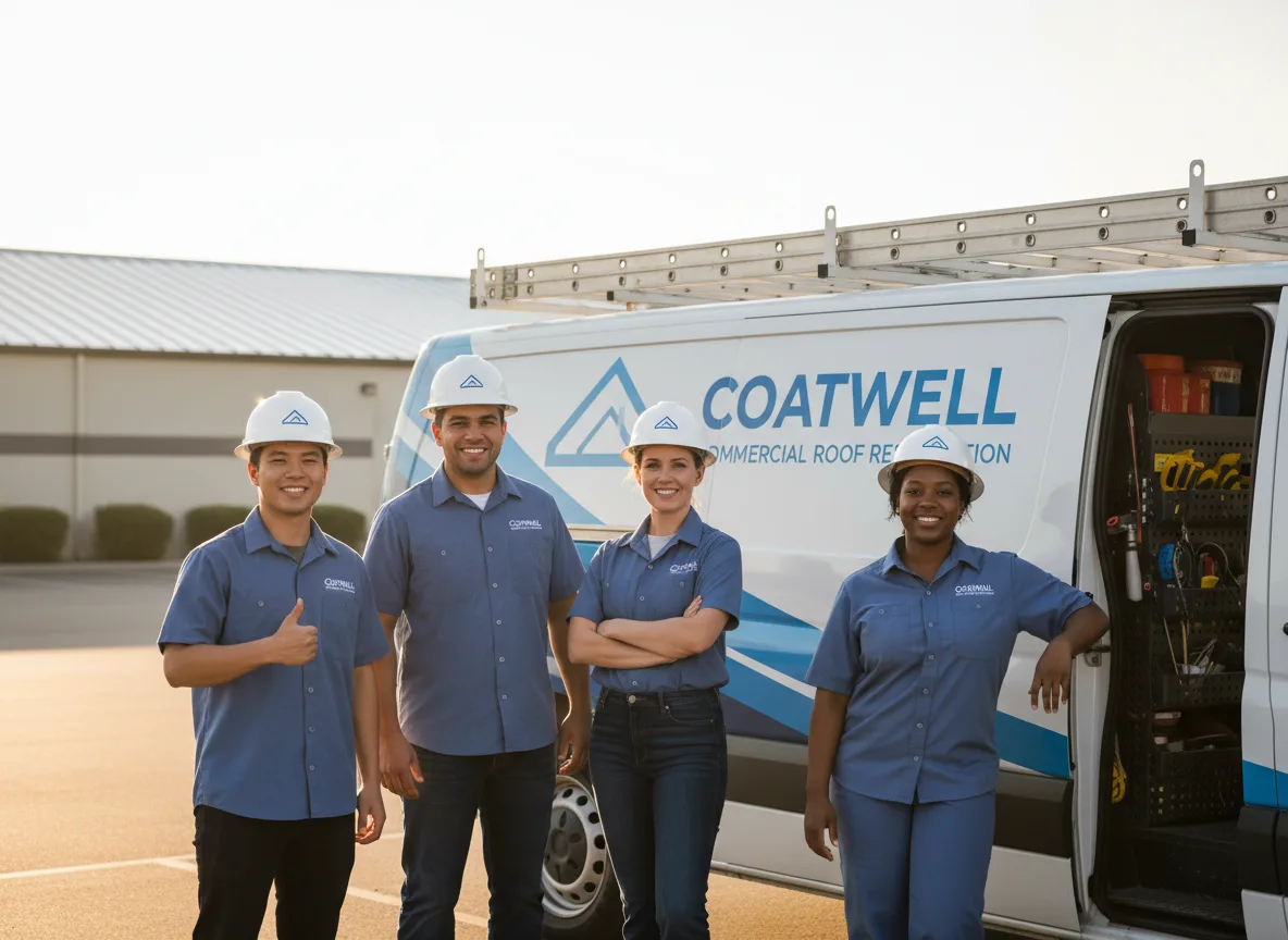 Commercial roof coating company in Swiss, WV